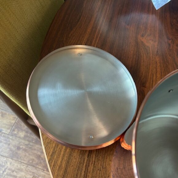 NWB-Dansk 7qt Copper Stockpot by Jens Quistgaard - Picture 13 of 15